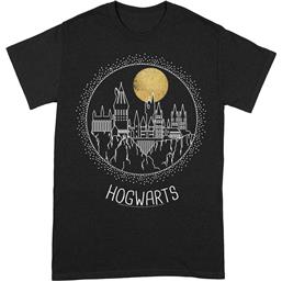 Hogwarts Line Art T-Shirt 