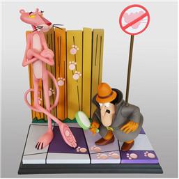 Pink Panther & The Inspector Statue 41 cm