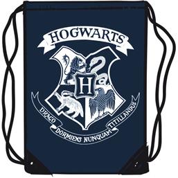 Harry Potter: Hogwarts Gymnastiktaske med Hvid Tryk