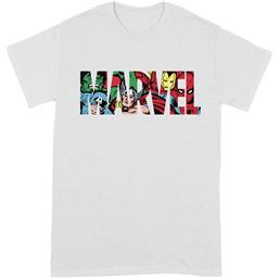 Marvel: Characters Logo T-Shirt 