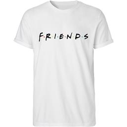FriendsLogo Rolled Up Sleeves T-Shirt 