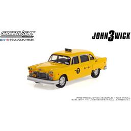 John Wick: Checker Motors Marathon A11 1974 N.Y.C. Taxi #5L89 Diecast Model 1/43