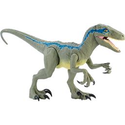 Jurassic Park & World: Super Colossal Velociraptor Blue Action Figure 45 cm