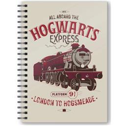All Aboard the Hogwarts Express Notebook with 3D-Effect