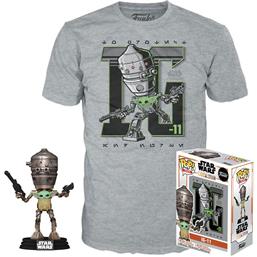 IG-11 with Child In Satchel POP! & Tee Box 