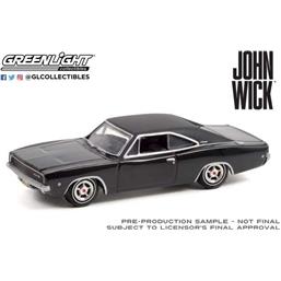 John WickDodge Charger R/T 1968 Diecast Model 1/64