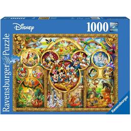 DisneyBest Disney Themes Puslespil (1000 brikker)