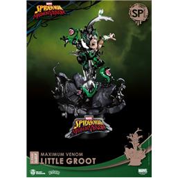 Marvel: Maximum Venom Little Groot Special Edition D-Stage Diorama 16 cm