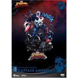 Maximum Venom Captain America Special Edition D-Stage Diorama 16 cm