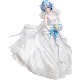 Rem Wedding Dress Ver. Statue 1/7 23 cm