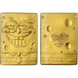 SpongeBob Ingot Gold Card Limited Edition (gold plated)