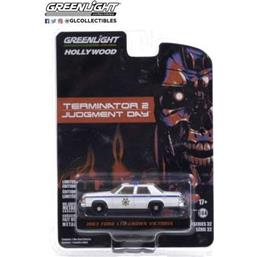 TerminatorFord LTD Crown Victoria Police 1983 Diecast Model 1/64