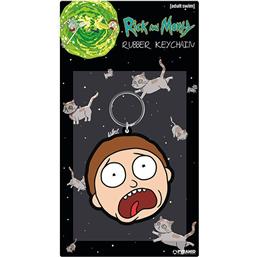 Rick and MortyMorty Terrified Face Nøglering