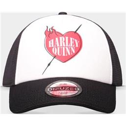 Love Harley Quinn Curved Bill Cap