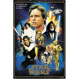 Star Wars Original Hereos Plakat