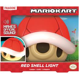 NintendoRed Shell Bordlampe med Lyd 12 cm