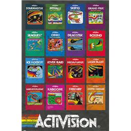 Retro GamingActivision Game Covers Plakat
