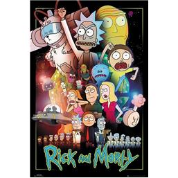 Rick and Morty Wars Plakat