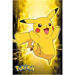 PokémonPikachu Lightning Plakat