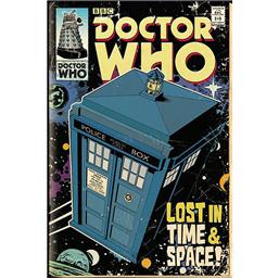 Doctor WhoTardis Comic Plakat