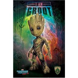 Guardians of the GalaxyI Am Groot Plakat