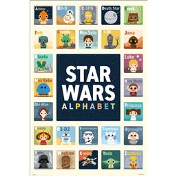 Star Wars ABC Plakat
