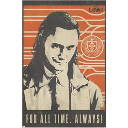 Loki: For All Time.. Always Plakat