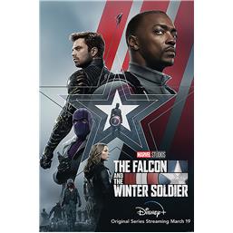 Stars and Stripes Plakat (Captain America)