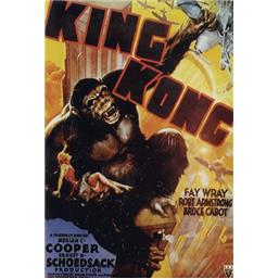 King KongRetro King Kong Plakat