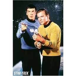 Star TrekKirk og Spock Plakat