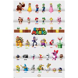 Nintendo Super Mario Plakat
