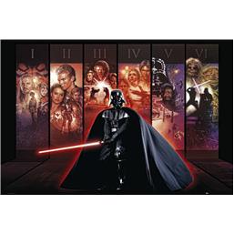 Star Wars Episode I-VI Plakat