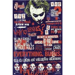 Joker Everything Burns Plakat