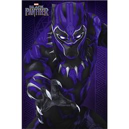 Black Panther Glow Plakat