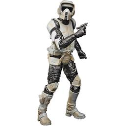 Scout Trooper Carbonized Black Series Action Figure 15 cm