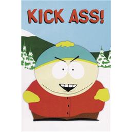 Cartman Kick Ass Plakat