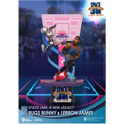 Bugs Bunny & Lebron James New Version D-Stage Diorama 15 cm