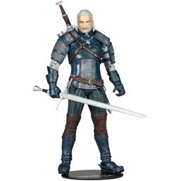 Geralt of Rivia (Viper Armor: Teal Dye) Action Figure 18 cm