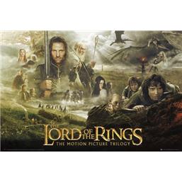 Lord Of The RingsMovie Trilogy plakat