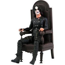CrowEric Draven in Chair SDCC 2021 Exclusive Deluxe Action Figure 18 cm