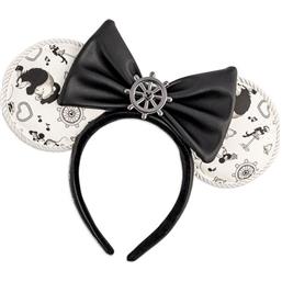 Steamboat Willie Ears Bow Rope Piping Hårbånd by Loungefly