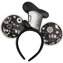 Steamboat Willie Applique Hat Rope Piping Ears Hårbånd by Loungefly