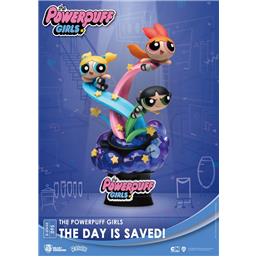 Power Puff GirlsThe Day Is Saved New Version D-Stage Diorama 15 cm