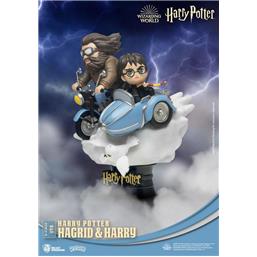 Hagrid & Harry New Version D-Stage Diorama 15 cm