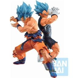 Manga & Anime: SSGSS Son Goku & SSGSS Vegeta (VS Omnibus Super) Statues 20 - 21 cm