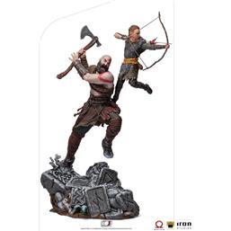 God Of War: Kratos & Atreus BDS Art Scale Statue 1/10 34 cm