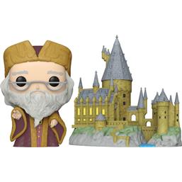 Harry Potter: Dumbledore w/Hogwarts POP! Town Vinyl Figur