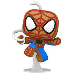 Jul: Gingerbread Spider-Man POP! Holiday Vinyl Figur (#939)
