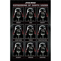 Expressions of Darth Vader