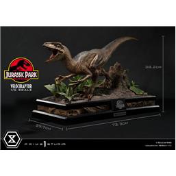 Jurassic Park & WorldVelociraptor Attack Museum Collection Statue 1/6 38 cm